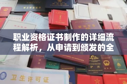 错那职业资格证书制作的详细流程解析，从申请到颁发的全方位指南