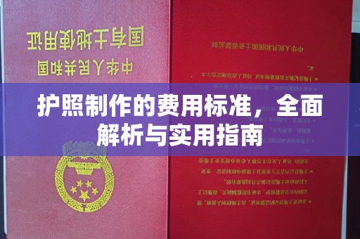 余杭护照制作的费用标准，全面解析与实用指南